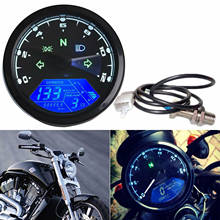 12000RPM 6 Gear Motorcycle LCD Digital 199km/h Speedometer Odometer Backlight Tachometer Gauge Instrument for 2,4 Cylinders 2024 - buy cheap