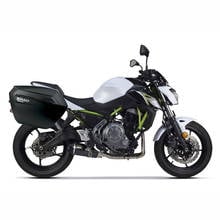 Capa para kawasaki ninja 650, para bagagem, estojo lateral, com suporte, para modelos z650 2017 a 2020 2024 - compre barato