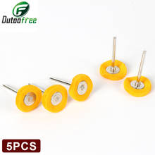 5PCS/lot Drill Attachment Yellow Buff Wheel Felt Wheel Polishing Disc For Dremel 4000 3000 Dremel Accessories Power Tool 2024 - buy cheap
