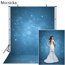Mocsicka-Fondo de fotografía con textura abstracta, telón de fondo Bokeh azul, maestro antiguo para decoración de imágenes, accesorios de estudio fotográfico 2024 - compra barato