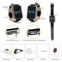 Relógio de pulso inteligente com gps, tela sensível ao toque, rastreador para idosos, com gps e wi-fi 2024 - compre barato