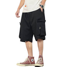 2021 Summer Tactical Cargo Shorts Baggy Multi Pocket Military Hip Hop Short Pants 2024 - buy cheap