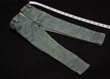 1/6 scale Male Nostalgic Light Blue Jeans For 12'' M33 M34 body Male Action Figure 2024 - buy cheap