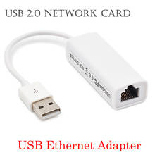 Сетевой адаптер USB к RJ45 Ethernet Lan для ПК ноутбука Windows Mac ChromeOS Linux USB Ethernet Сетевая карта 100Mbp Plug and play 2024 - купить недорого