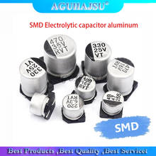 20pcs SMD Electrolytic capacitor aluminum 6.3V 10V 16V 25V 35V 50V 1UF 2.2UF 4.7UF 10UF 47UF 100UF 220UF 330UF 470UF 680UF 2024 - buy cheap