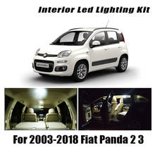 For Fiat Panda 2 3 II III 169 312 319 2003-2018 Vehicle LED Interior Dome Trunk Light Kit Canbus Car Lighting Accessories 2024 - buy cheap