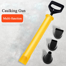 Multi-function lime Caulking Gun Stainless Steel Cement Mortar Sprayer Applicator Tool Grout Mortar Filling Gun with 4 Nozzles 2024 - buy cheap