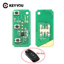 KEYYOU Remote Key Circuit Electronic Board For Ford Focus 2 3 Mondeo Fiesta C Max S Max Galaxy 433MHz 3 Buttons 2024 - купить недорого