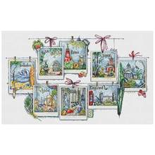 Memories of world travel Counted Cross Stitch 11CT 14CT 18CT DIY Cross Stitch Kits Embroidery Needlework Sets home decor 2024 - buy cheap