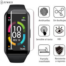 Película protectora para Huawei Honor Band 6, Protector de pantalla suave de hidrogel transparente para Huawei Band 6, 2 uds. 2024 - compra barato