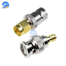 SMA Male to BNC Female/ SMA Fmale to BNC Male Plug Adapter Connector RF Coax Coaxial Convert Jack M/F Radio Antenna 2024 - buy cheap