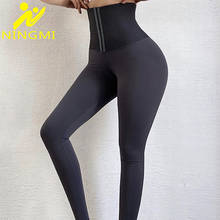 NINGMI Slimming Pants Women Sports Legging Waist Trainer Lift Up Butt Lifter Sexy Shapewear High Waist Running Shapwear Trouser 2024 - buy cheap