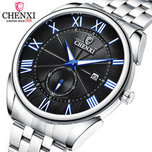CHENXI Mens Watches Top Brand Luxury Stainless Steel Quartz Watch Men Waterproof Casual Sport Male Wrist Watch Relogio Masculino 2024 - buy cheap