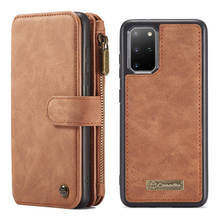 Роскошный кожаный чехол-кошелек с откидной крышкой для Samsung Galaxy Note 20 Ultra Note 10 9 8 S20 S10 S9 S8 Plus S7 Edge, кошелек, держатель для карт 2024 - купить недорого