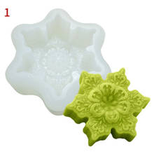 Snowflake Shape Silicone Mousse Mold Snowflake Silicone Mold Mousse Dessert Mold Cake Decoration Tools 2024 - buy cheap