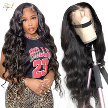 40 inch Human Hair Wig Urfirst HD Transparent Lace Frontal Wig 13x4 Body Wave Lace Front Wig Brazilian Hair Wigs 4x4 Closure Wig 2024 - buy cheap