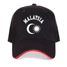 Sombrero de béisbol con bandera de Malasia para hombre, gorra de béisbol con diseño de país malayo, con nombre, número y bandera de Malasia, diy 2024 - compra barato