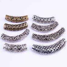 5PCS Vintage Hair Braid Dread Bead Metal Hollow Hair Ring Dreadlock Cuffs African Jewelry Decoration 2024 - buy cheap