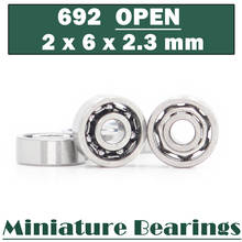 692 OPEN Ball Bearing 2*6*2.3 mm ( 5 PCS ) Deep Groove Bearings 692-OPEN 2024 - buy cheap