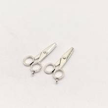 12 pcs metal Fashion scissors Charms,Antique Making pendant ,Vintage Tibetan Silver, fit DIY jewelry bracelet necklace 2024 - buy cheap