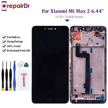 Original Lcd For Xiaomi Mi Max 2 LCD screen display+touch panel digitizer with frame 6.44" 100% Tested For Mi Max 2 lcd display 2024 - buy cheap