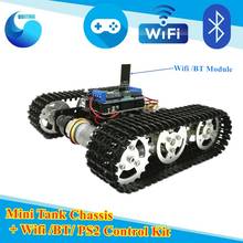 WiFi Control Smart Tank Car Chassis Crawler Tracked Robot Competition for Arduino UNO Motor Drive DIY RC Tank Chassi for DIY 2024 - buy cheap