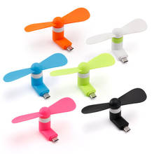 Mini Portable Fan Cooling Fan Micro USB Cooler For XiaoMi Mobile Android Cell Phone Color  Random 2024 - buy cheap