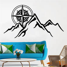 Dibujos animados de montaña vinilo papel pintado rollo muebles decorativos para decoración de dormitorio pared arte calcomanía 2024 - compra barato