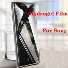 Protector Hydrogel Film Film For Sony Xperia 10 5 1 II XZ1 XZ3 XZ2 Premium Compact XA1 XA2 Plus Ultra L2 L1 2024 - buy cheap