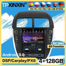 Carplay Tesla 128G Radio 2 Din Stereo With Screen Android For Mitsubishi ASX 2010 2011 2012 2013 2014 GPS Player Audio Head Unit 2024 - buy cheap