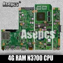 Asepcs X540SC Laptop motherboard For Asus X540SC X540S X540 Test original mainboard 4G RAM N3700 CPU 2024 - buy cheap