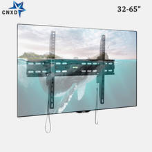 Универсальный настенный кронштейн для наклона телевизора CNXD, для 32-65 дюймов, ЖК-дисплей, светодиодный, плоская панель, подставка для телевизора Plasma HD 2024 - купить недорого