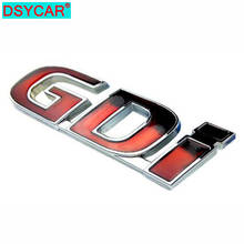 Dsycar-adesivo emblema automotivo de metal gdi, 3d, emblema de distintivo para jeep, bmw, ford, lifan, nissan, mazda, audi, vw, honda, carro, lada, fiat, chevrolet, ds 2024 - compre barato