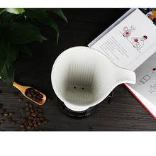 Cafetera de vidrio con filtro permanente de cerámica, cafetera de goteo con filtro permanente, 400ml/3 tazas 2024 - compra barato