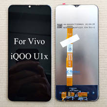100% протестированный оригинальный черный 6,51 дюймов для Vivo iQOO U1x ЖК-дисплей кодирующий преобразователь сенсорного экрана в сборе Замена/с рамкой 2024 - купить недорого