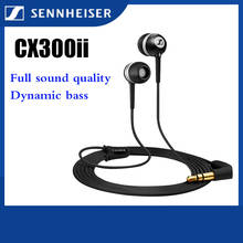 Original Sennheiser cx 300 ii 3.5mm Stereo Earphones  Deep Bass Wired Headset Sport Earbuds Precision HIFI Headphone 2024 - buy cheap