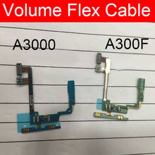 Volume Flex Cable For Samsung Galaxy A3 A3000 SM-A300F A300F Audio Control Down And Up Side Button Flex Ribbon Repair Parts 2024 - buy cheap