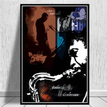 Obra de arte NT145, nuevo póster de John Coltrane, cantante de música de Jazz, estrella, arte de pared, pintura al óleo, lienzo, imagen impresa, decoración de la habitación del hogar 2024 - compra barato
