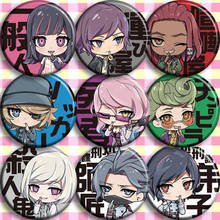 9pcs/1lot Anime Akudama Drive Figure 6305 Badges Round Brooch Pin Badge Gifts Kids Toy 2024 - buy cheap