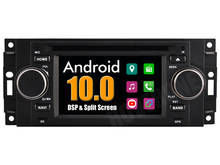 RoverOne Android 10 Car Multimedia Player Autoradio For Jeep Commander Compass Grand Cherokee Liberty Patriot Wrangler 2024 - buy cheap