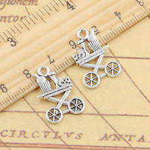 20pcs Charms Red Wine Cart Dining Car 21x15mm Tibetan Silver Color Pendants Antique Jewelry Making DIY Handmade Craft 2024 - buy cheap