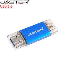 JASTER-unidades Flash USB OTG 2 en 1, USB 3,0 y tipo C, 256GB, 128GB, 64GB, 32GB, 16GB, Pen Drive Dual 2024 - compra barato