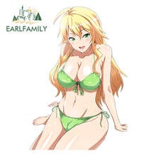 Earlfamily-adesivo de 13cm para rally, brinquedo de anime japonês, idolm ster, beleza sexy, hoshii, miki, à prova d'água 2024 - compre barato