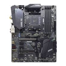 Placa-mãe para computador msi b450 amd b450 b450m am4, placa mãe ddr4 64gb, ryzen 5 3600 5600x cpus pci-e 3.0 2 x m.2 usb3.1 2024 - compre barato