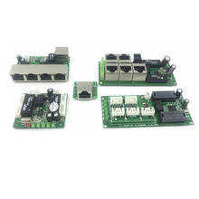 Placa de circuito de interruptor ethernet de 10/100mbps, para Módulo de 10/100mbps, 5 puertos, placa PCBA, placa madre OEM, conmutador ethernet 5 RJ45 2024 - compra barato