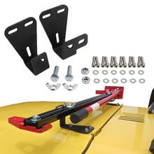 High Lift Jack Mount Hinge Mounting Hood Bracket Hi-Lift Jack for Jeep Wrangler CJ 1944-1986 / YJ 1987-1995 / TJ 1997-2006 (Pair 2024 - buy cheap