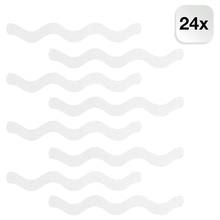 Almohadillas antideslizantes para bañera/ducha, Pegatinas transparentes y antideslizantes, autoadhesivas, 24 unidades 2024 - compra barato