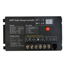 10A  MPPT Solar Charge Controller 12v/24v auto solar panel battery regulator LED display solar controller 2024 - buy cheap