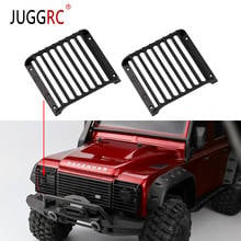 2Pcs TRX4 Defender Metal Front Lamp Guards Headlight Cover Guard Grille for 1/10 RC Crawler Car Traxxas TRX-4 2024 - buy cheap