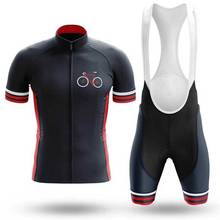 SPTGRVO New Cycling Jersey Short Sleeve Summer Breathable bib Shorts Bicycle Clothes Quick Dry Roupa Ciclismo Maillot 9D Gel Pad 2024 - buy cheap